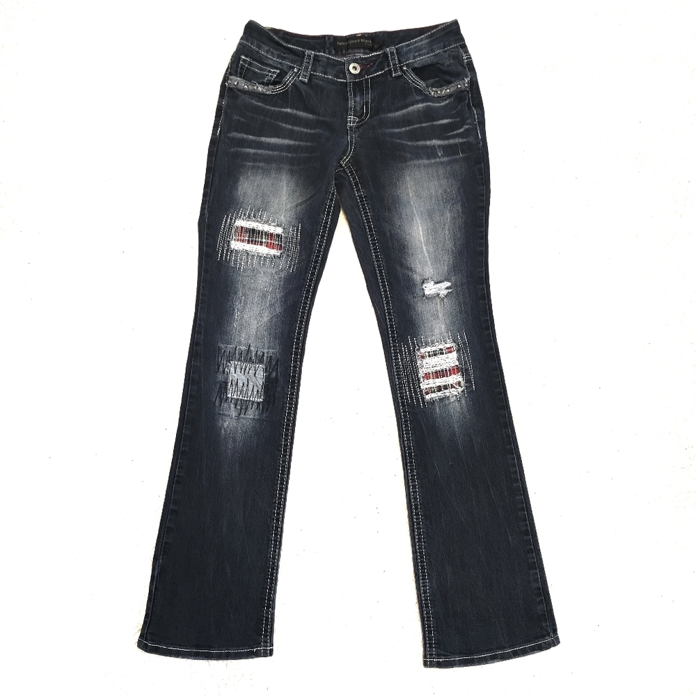 Curvy slim bootcut jeans 5/6 - Picture 1 of 9